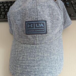 Under Armour Light Blue Heathered UA Patch Hat